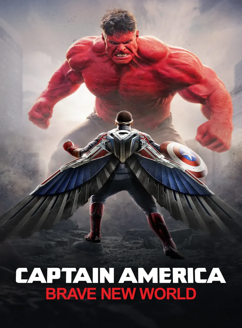 Captain America - Brave New World (2025) (Hindi + English) Dual Audio MCU Movie HD